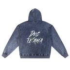 Dios Te Ama Denim Hoodie