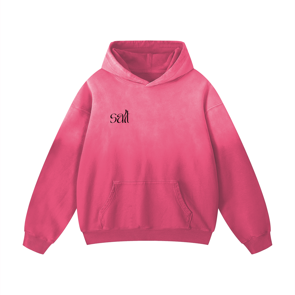 Trust the Lord Sunwashed Hoodie in Pink