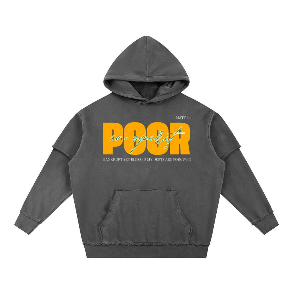 hoodie,poor in spirit