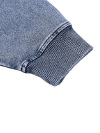 Dios Te Ama Denim Hoodie