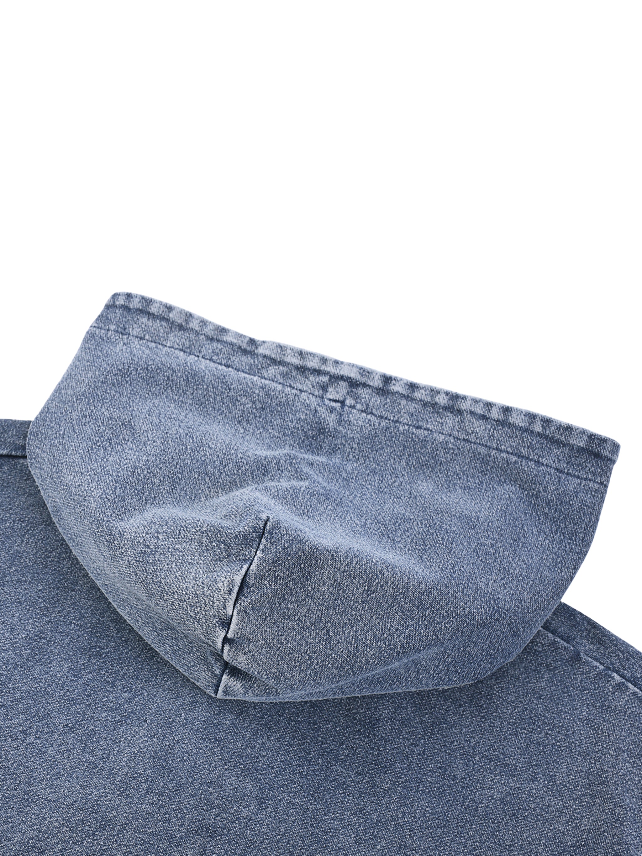 Dios Te Ama Denim Hoodie